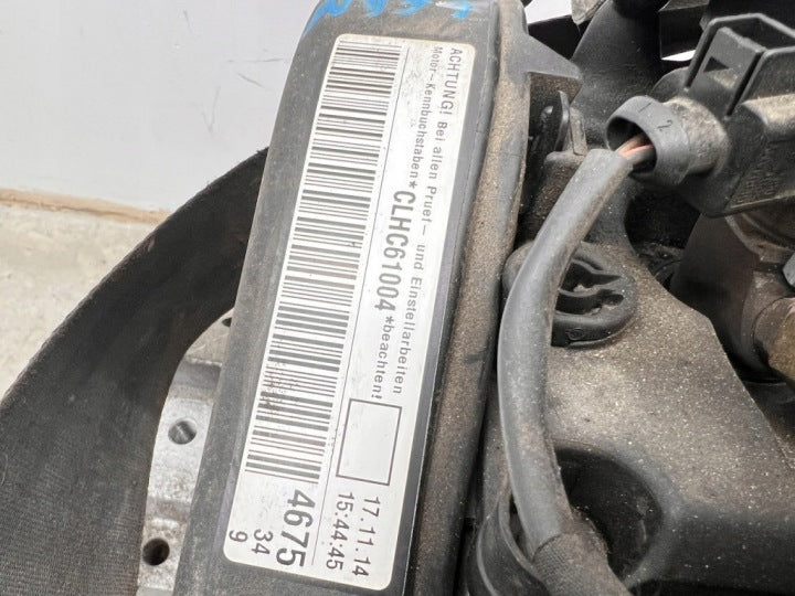 Motor Seat Skoda Leon III CLHC 1.6 TDI 105PS 177TKm 2012 Diesel Engine Komplett MOT2840694732lf