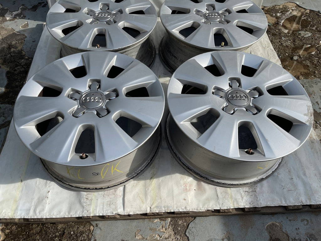 4x Alufelge 15 Zoll 6.0" 5x112 47ET Glanz Silber 8P0601025BP Audi Rim Wheel FEL9313292265bj
