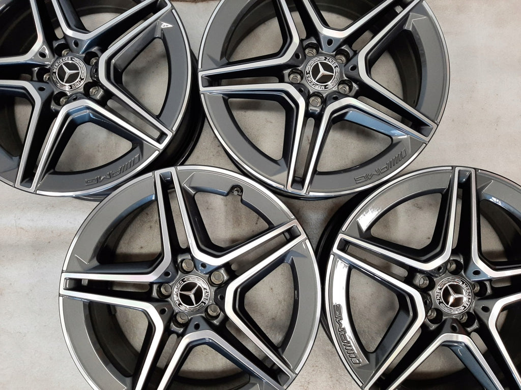 4x Alufelge 19 Zoll 7.5" 5x112 53ET A2474011500 Mercedes-Benz Glb X247 Rim Wheel FEL8302460710wx