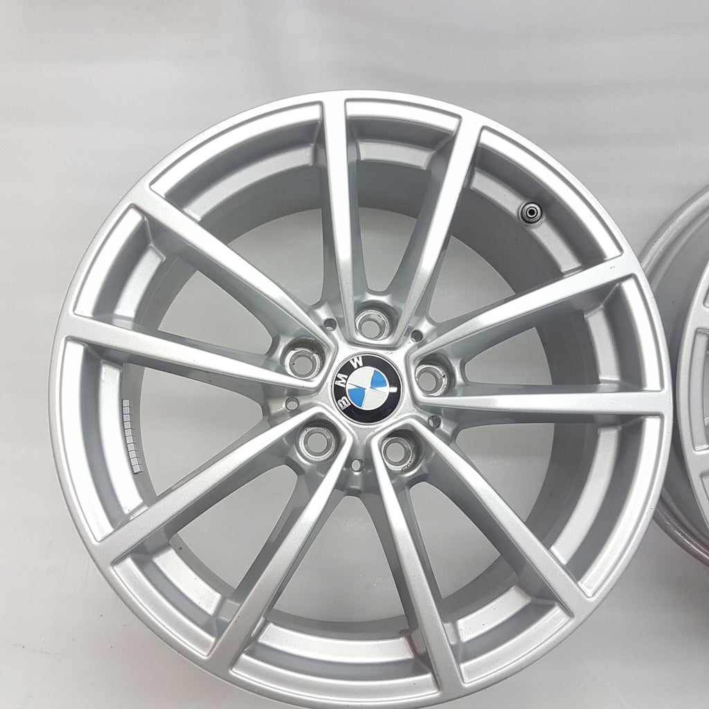 1x Alufelge 17 Zoll 7.5" 5x112 30ET Glanz Silber 6883520 BMW G20 Rim Wheel FEL5965705477oh
