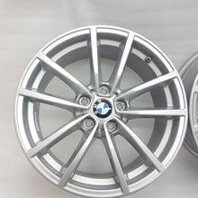 Load image into Gallery viewer, 1x Alufelge 17 Zoll 7.5" 5x112 30ET Glanz Silber 6883520 BMW G20 Rim Wheel FEL5965705477oh