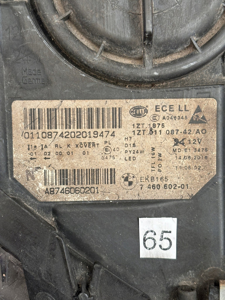 Frontscheinwerfer BMW F11 F10 7460602 Xenon Rechts Scheinwerfer Headlight SCH2391144888iq