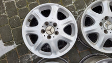 Load image into Gallery viewer, 4x Alufelge 16 Zoll 7.5" 5x112 46ET Glanz Silber A2204010102 Mercedes-Benz W220 FEL2553186442yh