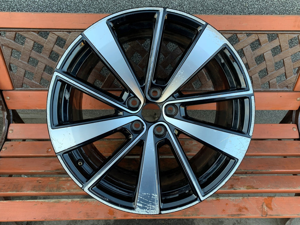 1x Alufelge 19 Zoll 9.0" 5x108 53ET Glanz Schwarz 32134523 Polestar 1 Rim Wheel