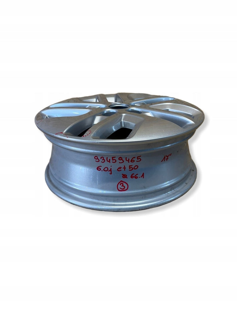 1x Alufelge 17 Zoll 93459465 Renault Trafic Iii Rim Wheel FEL9014648872zk