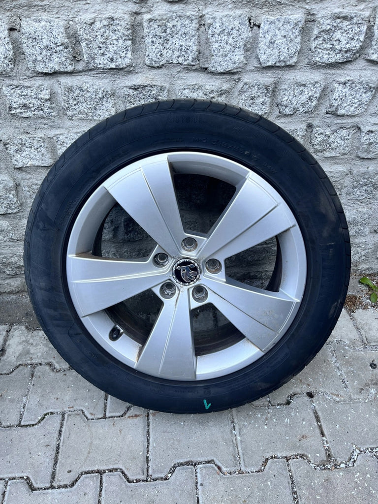 1x Alufelge 17 Zoll 6.5" 5x112 41ET 3V0601025A Skoda Superb Iii Rim Wheel FEL6751917805sj