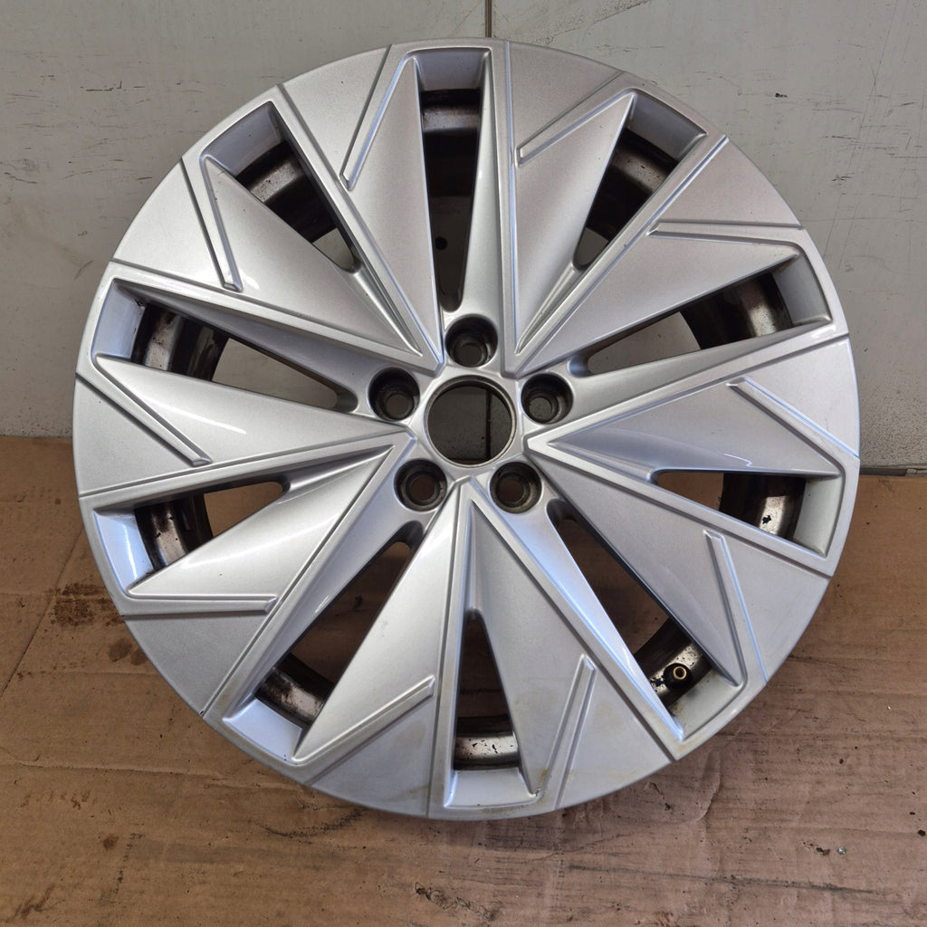 1x Alufelge 17 Zoll 6.5" 5x100 40ET Glanz 658601025F Skoda I Rim Wheel FEL8905020053jd