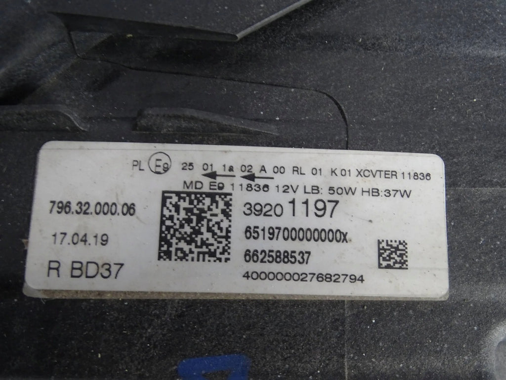 Frontscheinwerfer Opel Astra K 39201197 Rechts Scheinwerfer Headlight SCH9403906553gq