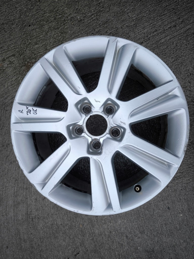 4x Alufelge 17 Zoll 7.5" 5x112 45ET Glanz Silber 8K0601025B Audi A5 A4 Rim Wheel FEL2054110040hb