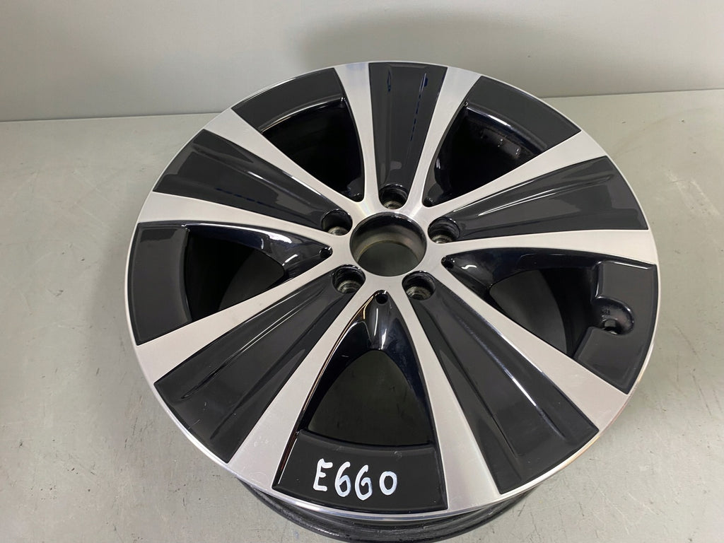 1x Alufelge 18 Zoll 8.0" 5x112 43ET Glanz Schwarz A2134013700 Mercedes-Benz W213