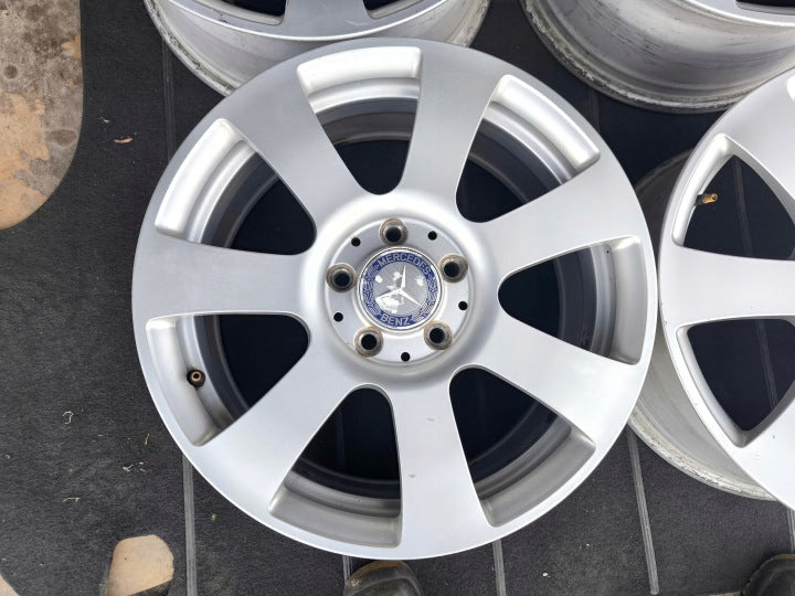 4x Alufelge 17 Zoll 7.5" 5x112 47 5ET A2044013502 Mercedes-Benz W124 W203 W177 FEL5017502736uf