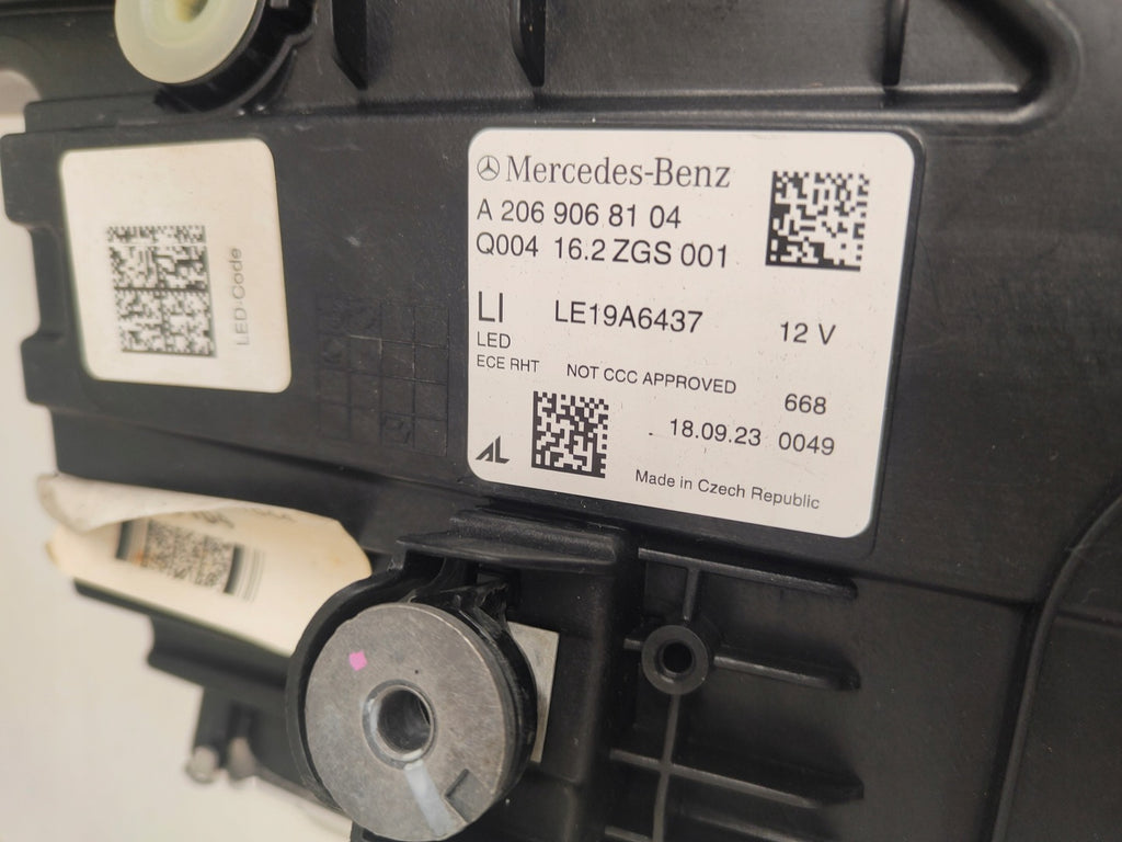 Frontscheinwerfer Mercedes-Benz W206 A2069068104 Full LED Links Headlight SCH9783032672ep