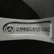 Laden Sie das Bild in den Galerie-Viewer, 4x Alufelge 16 Zoll 6.5" 5x112 38ET Glanz Silber A2054012400 Mercedes-Benz W205 FEL9345503988ts