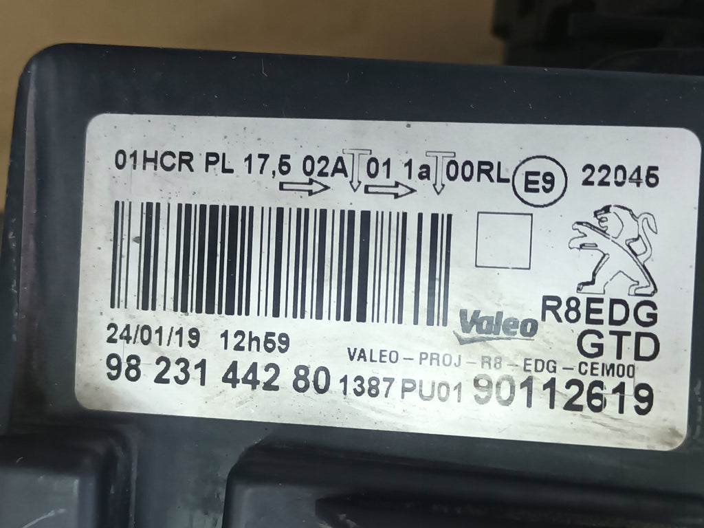 Frontscheinwerfer Peugeot 508 II 9823144280 Links Scheinwerfer Headlight SCH6683907786ci