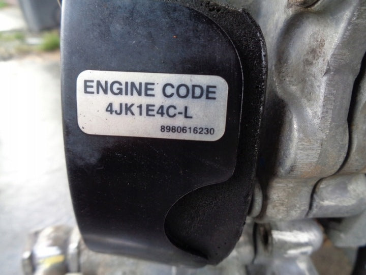 Motor Isuzu D Max I 4JK1 2.5 134PS 144TKm 2010 Diesel Engine Komplett MOT9383514773lc