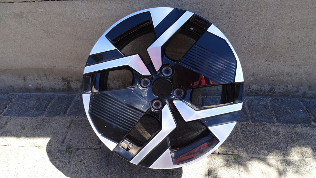 1x Alufelge 17 Zoll 6.5" 4x108 32ET Glanz Schwarz 9849269080 Peugeot 2008 Ii FEL7576969312tl