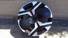 Load image into Gallery viewer, 1x Alufelge 17 Zoll 6.5" 4x108 32ET Glanz Schwarz 9849269080 Peugeot 2008 Ii FEL7576969312tl