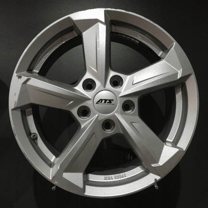 4x Alufelge 16 Zoll 6.5" 5x112 46ET Silber KBA52862 Skoda Octavia Iii Rim Wheel FEL8872347865sz