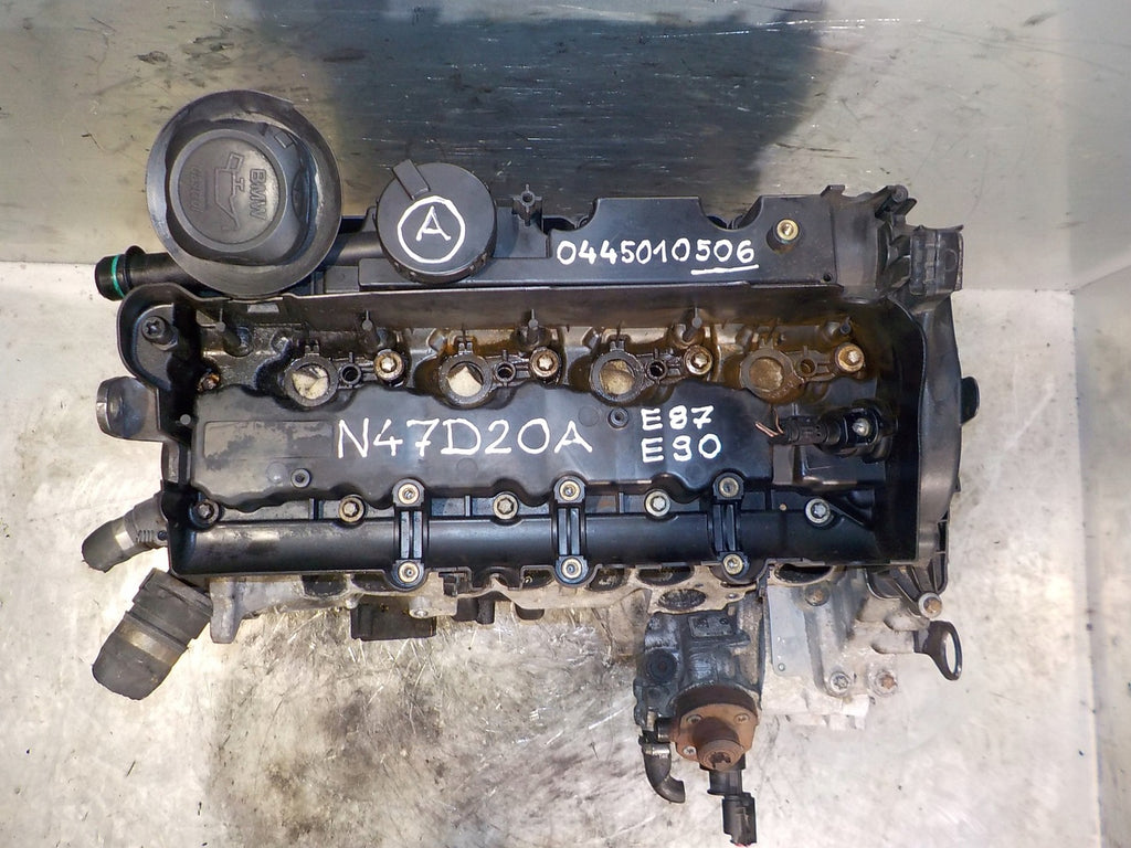 Motor BMW 3 E90 1 E87 N47D20A 2.0 177PS Diesel Engine Unkomplett