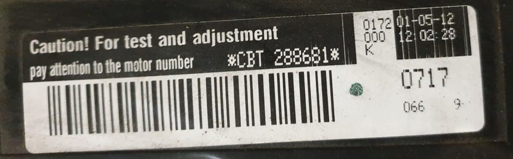 Motor VW Passat B7 CBT SŁUPEK 4CAR 2.5 2012 Benzin Engine Unkomplett