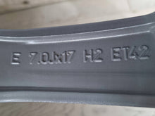 Load image into Gallery viewer, 1x Alufelge 17 Zoll 7.0" 5x112 42ET Glanz Silber 8W0601025P Audi A4 Rim Wheel FEL6360651742rb