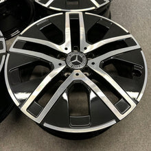Laden Sie das Bild in den Galerie-Viewer, 4x Alufelge 18 Zoll 7.5" 5x112 53ET Glanz Schwarz A2474012700 Mercedes-Benz Gla FEL2683057306tj