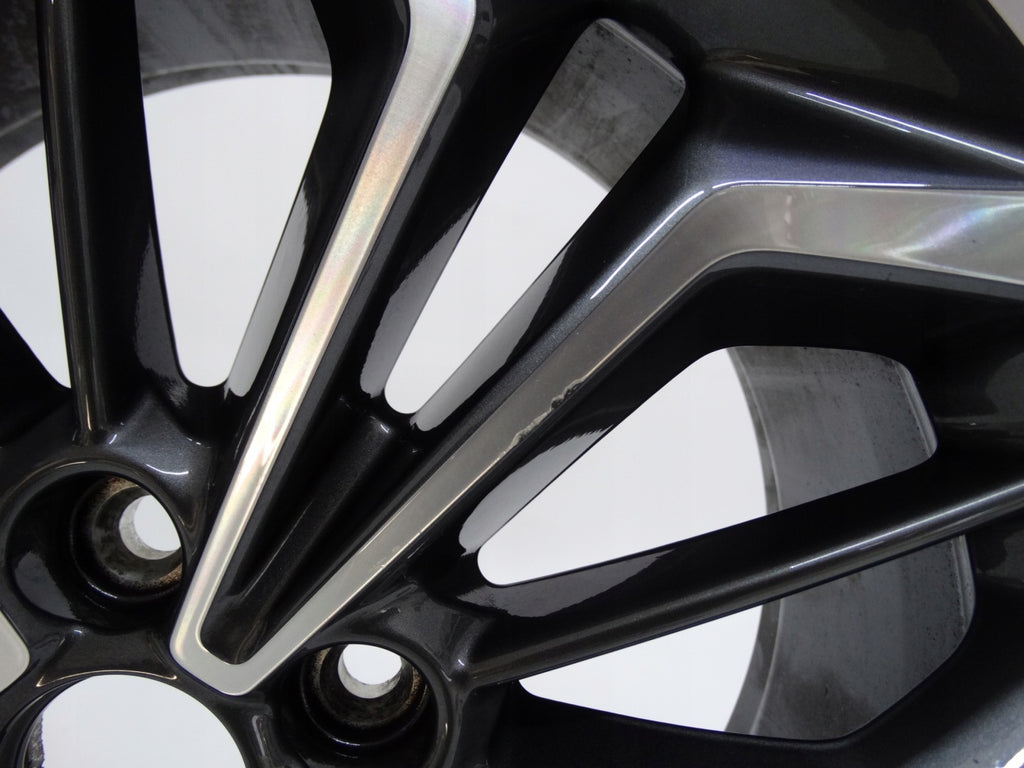 1x Alufelge 18 Zoll 8.0" 5x108 55ET Glanz Graphit NX7C-M1A Ford Focus Mg FEL2492012451nr