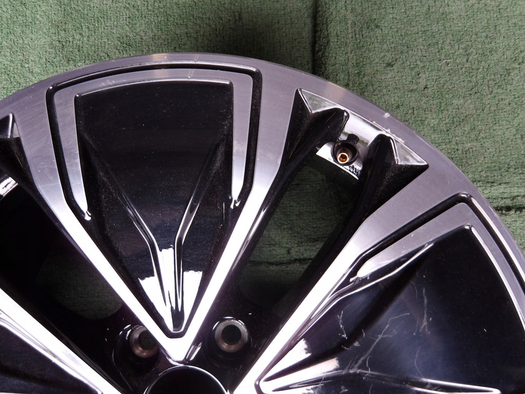 1x Alufelge 18 Zoll 8.0" 5x112 40ET Glanz Schwarz 8B3601025E Audi B9 Rim Wheel FEL6633264796xe