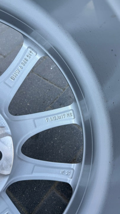 4x Alufelge 17 Zoll 7.5" 5x112 27ET Glanz Silber 6868217 Audi G30 I Rim Wheel FEL1207985499mc