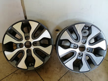 Laden Sie das Bild in den Galerie-Viewer, 1x Alufelge 14 Zoll 5.0&quot; 4x100 49ET Graphit 52910-1Y700 Kia Picanto Rim Wheel