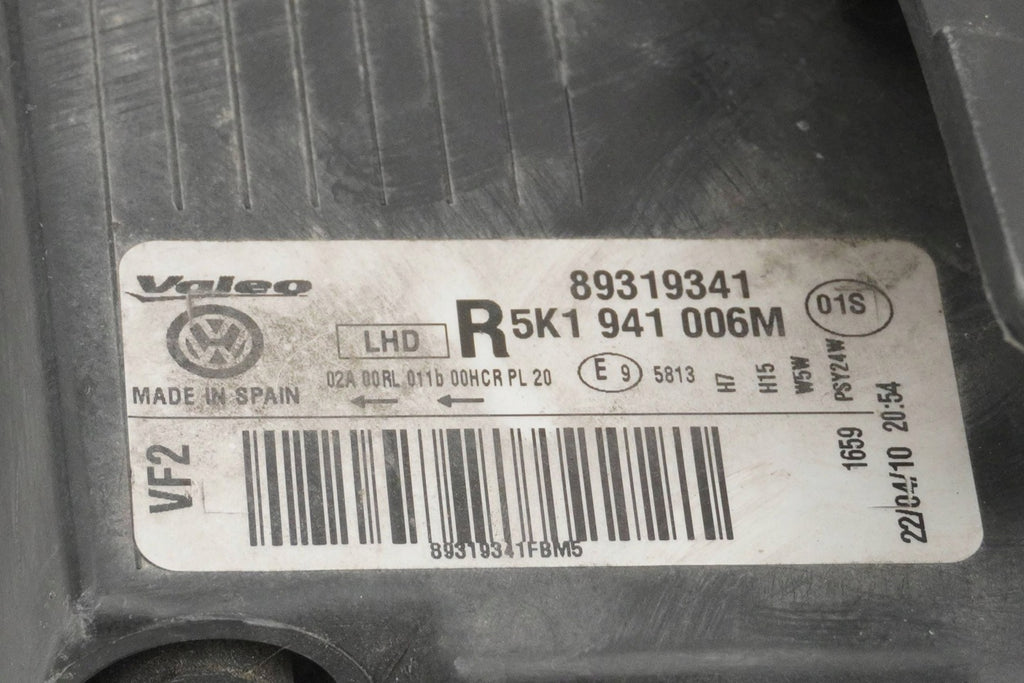 Frontscheinwerfer VW Golf VI I 5K1941006M 89319341 Rechts Scheinwerfer Headlight SCH6910994537ix