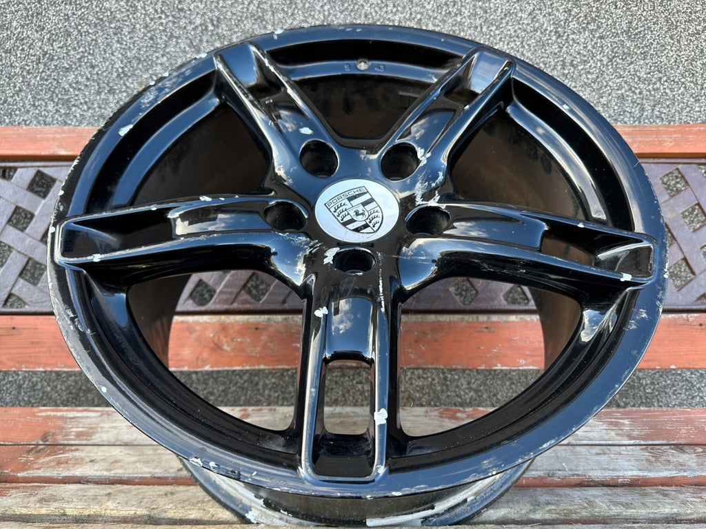 1x Alufelge 18 Zoll 9.0" 5x130 43ET 98736213800 Porsche Boxster Rim Wheel FEL9966227158ff