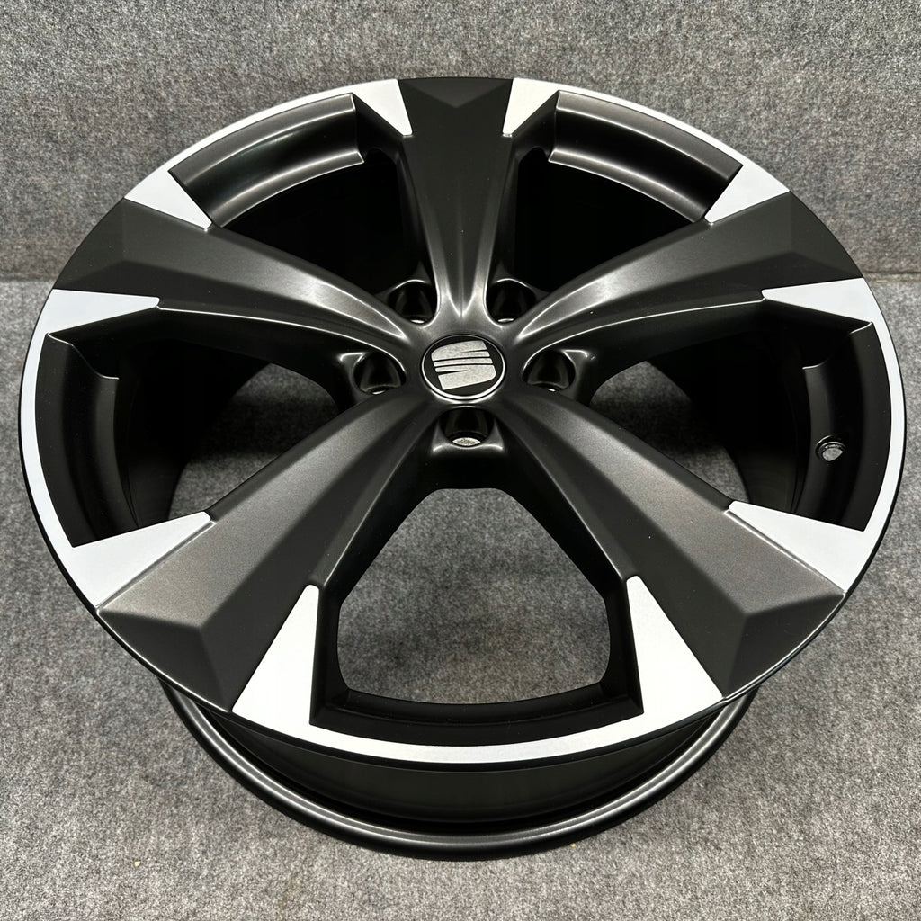4x Alufelge 19 Zoll 8.0" 5x112 45ET Glanz Schwarz 575601025AS Cupra Ateca FEL7381981127mp