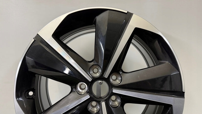1x Alufelge 17 Zoll 7.5" 5x108 44ET Glanz Schwarz 9847065380 Opel Astra L FEL1636813342jv