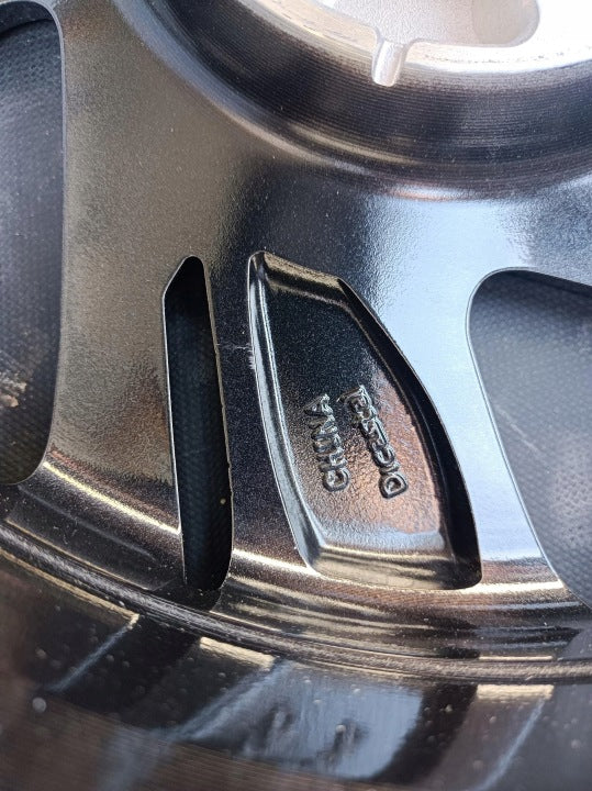 1x Alufelge 16 Zoll 6.0" 4x100 50ET Glanz Graphit 5291000200 Hyundai Bayon Mg FEL3587531554ku