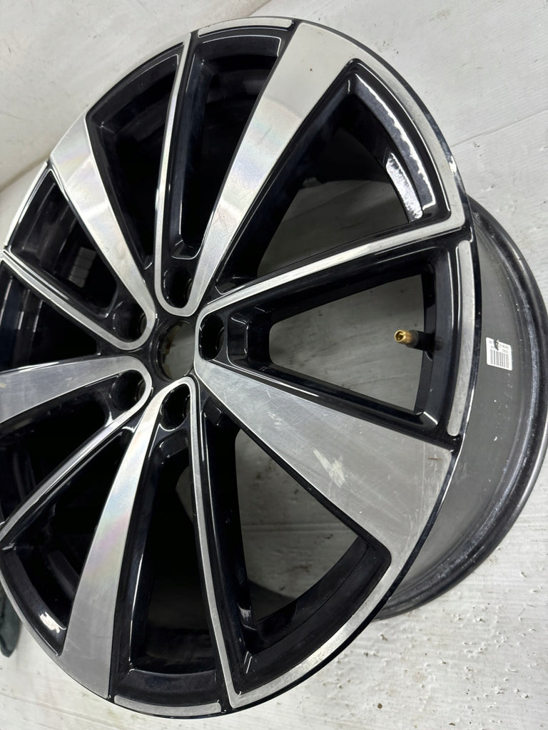 1x Alufelge 19 Zoll 9.0" 5x108 53ET Glanz Schwarz 32134523 Polestar 2 Rim Wheel FEL8667573017dh