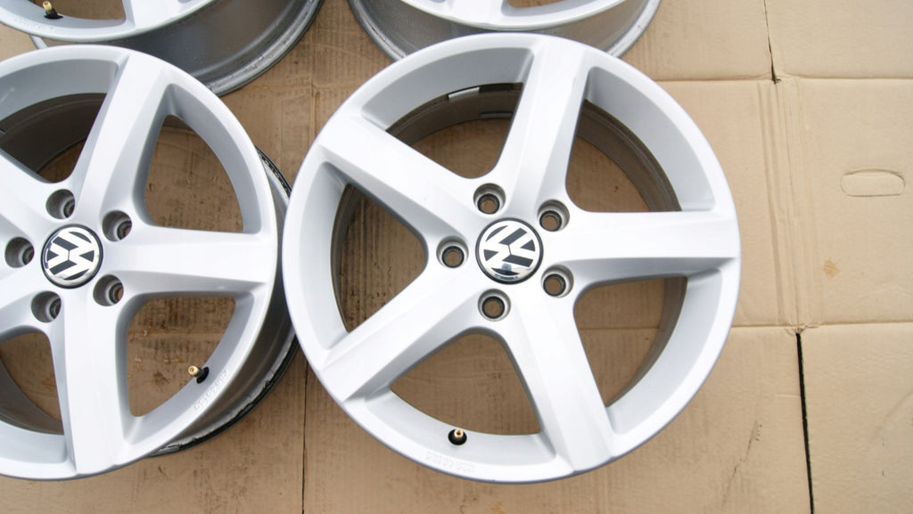 4x Alufelge 16 Zoll 6.5" 5x112 7N0601025AQ VW Rim Wheel FEL1274182633ur