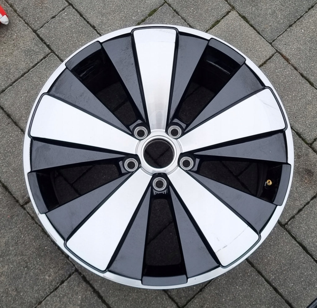1x Alufelge 18 Zoll 7.0" 5x112 48ET Glanz Schwarz 5C0601025AK VW Beetle FEL5853955344bo
