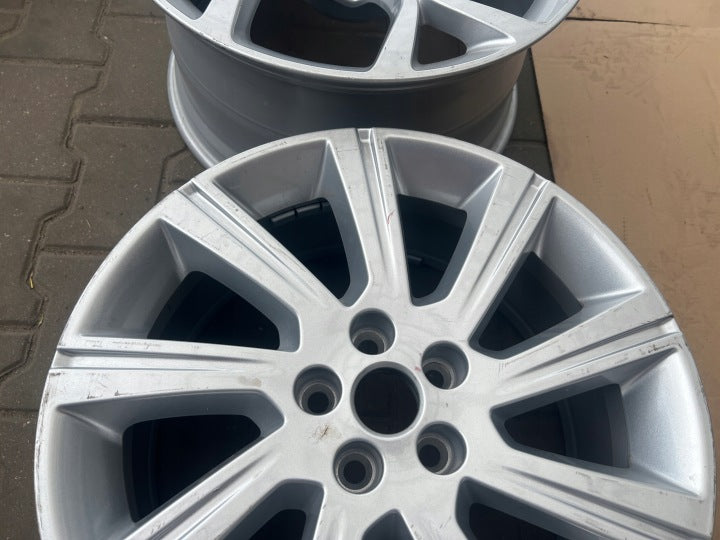 1x Alufelge 18 Zoll 8.0" 5x108 45ET Glanz Silber J9C3BA Jaguar E Pace E-Pace FEL2653808214td