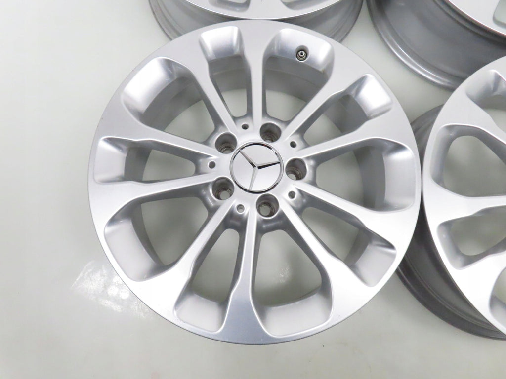 4x Alufelge 17 Zoll 6.5" 5x112 38ET A1564011700 Mercedes-Benz Gla Rim Wheel FEL8059739059bk