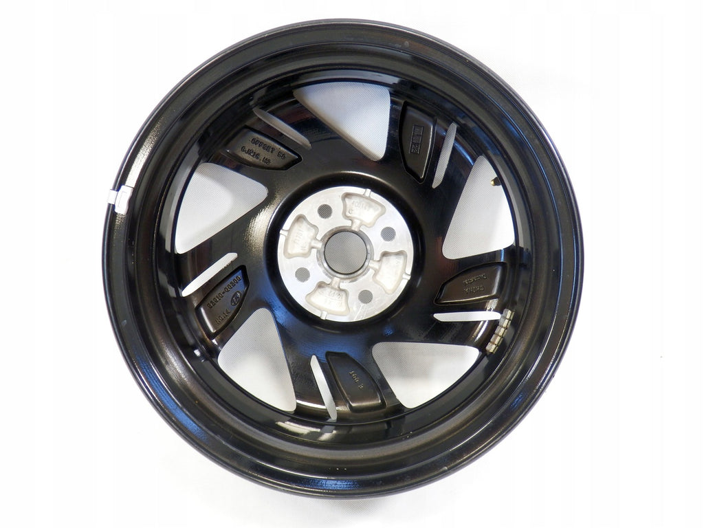 1x Alufelge 16 Zoll 6.0" 5x114.3 50ET Glanz 52910Q0200 Hyundai I10 I20 Mg