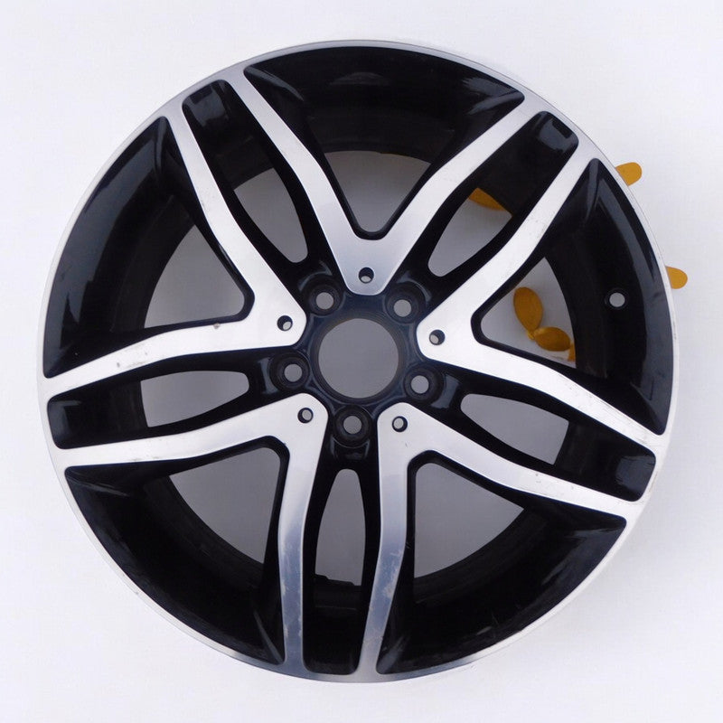 1x Alufelge 18 Zoll 7.0" 5x112 46ET Glanz Schwarz A1564010100 Mercedes-Benz X156