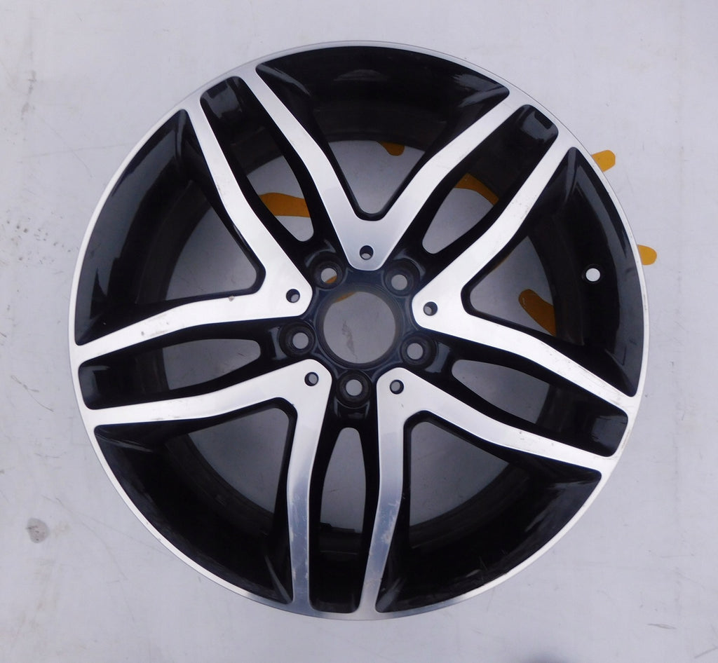 1x Alufelge 18 Zoll 7.0" 5x112 46ET Glanz Schwarz A1564010100 Mercedes-Benz X156