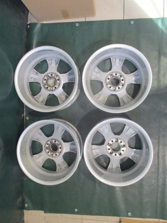4x Alufelge 17 Zoll 7.5" 5x112 47 5ET Glanz Silber A2044013602 Mercedes-Benz FEL6314824017mu