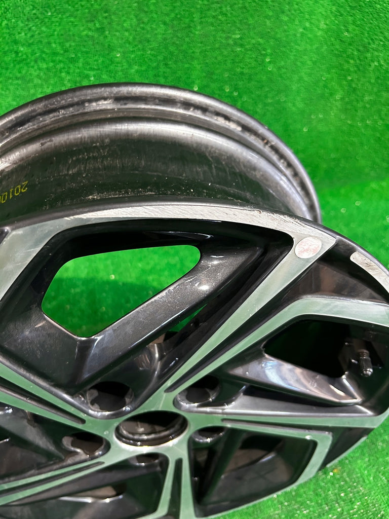 1x Alufelge 16 Zoll 6.5" 5x114.3 50ET Glanz Graphit 52910-G4600 Hyundai I30 Iii