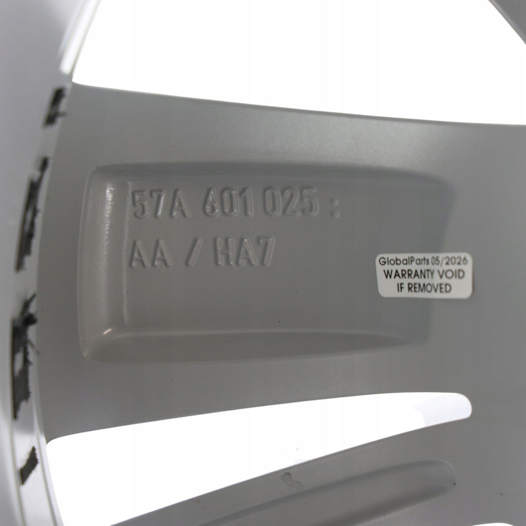 1x Alufelge 17 Zoll 7.0" 5x112 45ET Glanz Graphit 57A601025 Mg Karoq Rim Wheel FEL3267803060sw
