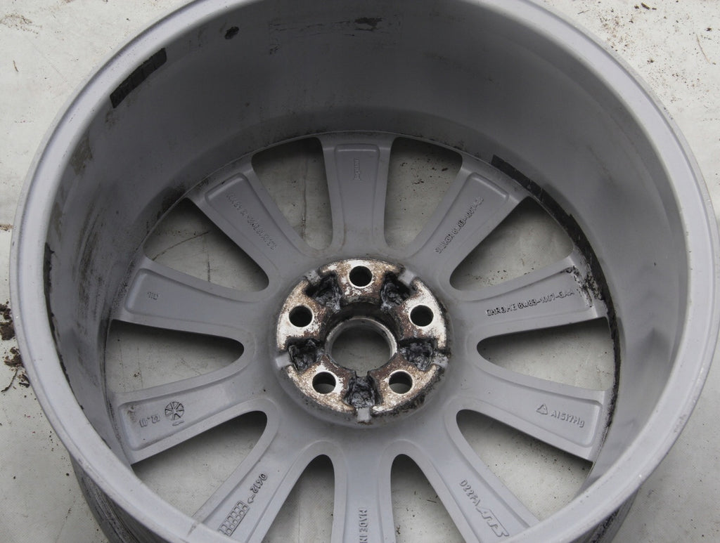 1x Alufelge 19 Zoll 8.5" 5x108 49ET Glanz Grau 8W83-1007-GAA Jaguar Rim Wheel