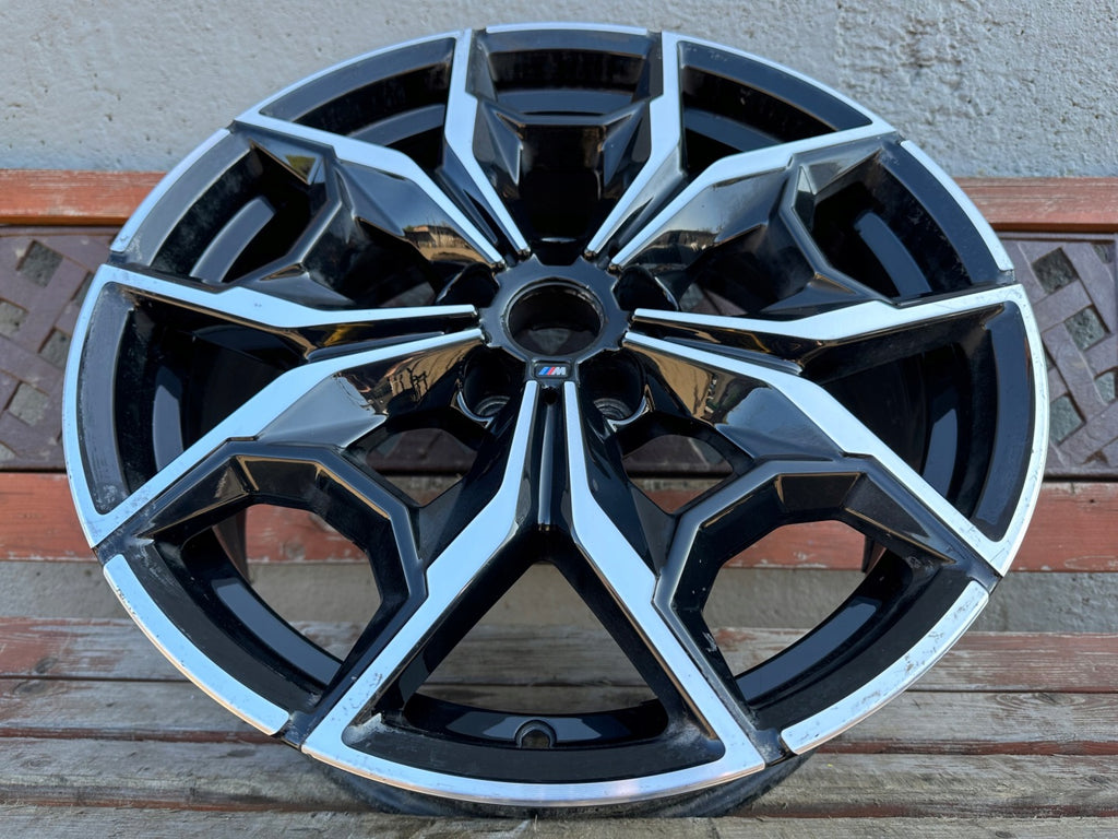 1x Alufelge 19 Zoll 7.5" 5x112 32ET Glanz Schwarz 7916263 BMW X3 G01 G02 FEL4059569026ca