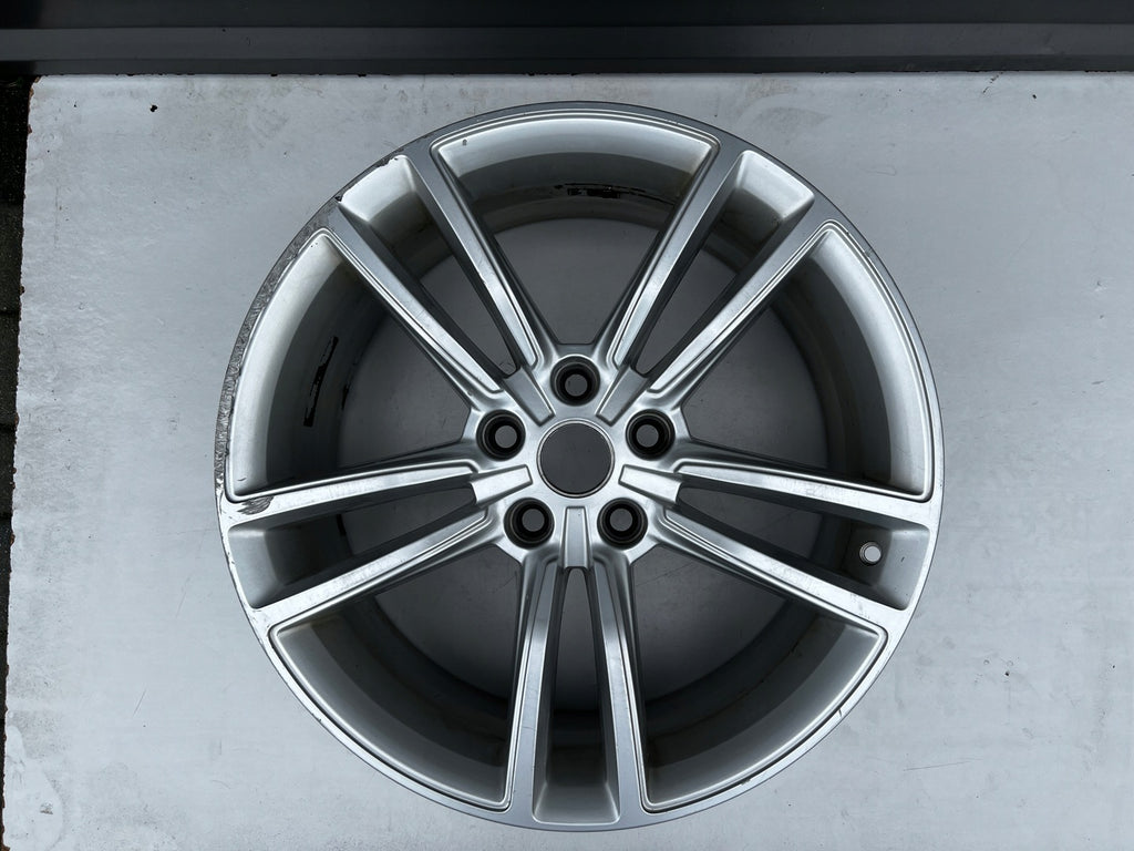1x Alufelge 19 Zoll 8.0" 5x120 40ET Glanz Silber 6007214-00- Tesla Model S