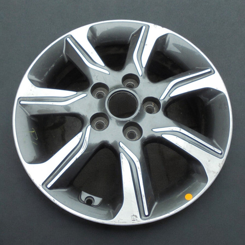 1x Alufelge 16 Zoll 6.0" 5x114.3 50ET Glanz Silber 52910-1K850 Hyundai I30 Ceed